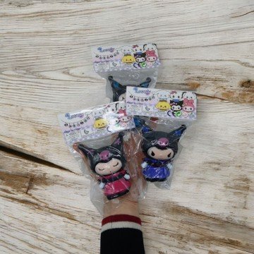 Фото1.Дитяча гумова пискавка Аніме Куромі 10,5 см, 1 штука, мікс видів