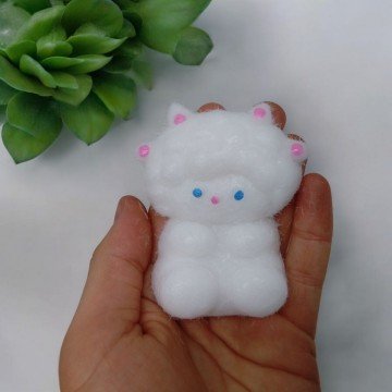 Фото1.Антистрес Баранчик білий, таба