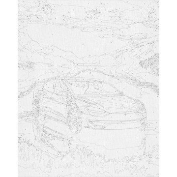 Фото1.Картина по номерах 