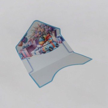 Фото1.Листівка вітальна 24-78 гліттер