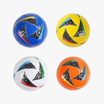 Фото1.Мʼяч футбольний №2, матеріал PVC (помаранчевий)