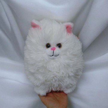 Фото1.М'яка іграшка Котик Пушок, 30 см