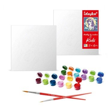 Фото1.Картина за номерами для дітей 