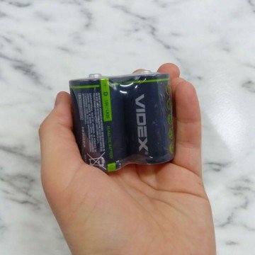 Фото1.LR2O/D Батарейки Videx лужні 2 штуки