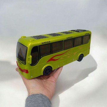 Фото1.Автобус музичний, світло, на батарейках, мікс