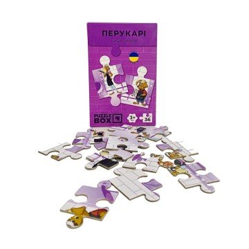 Фото1.Набір пазлів «Перукарі» 36 елементів