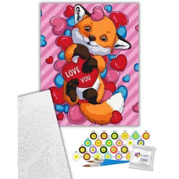 Фото1.Картина за номерами 