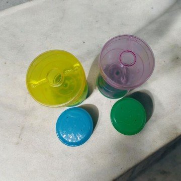 Фото1.Набір для пісочниці, пісочний годинник-лійка, 20,5-8,5-8,5см, мікс, 1 штука