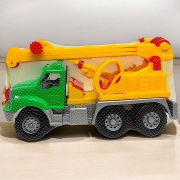 Фото1.Машинка Автокран Магірус (зелена)