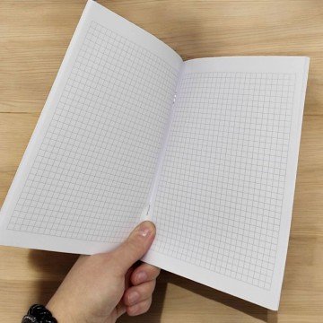 Фото2.Блокнот, 143х200 мм, 48 аркушів, клітинка
