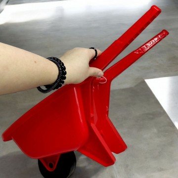 Фото1.Візок для піску дитячий, 54 см (червоний)