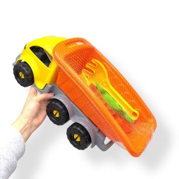 Фото1.Авто самоскид з набором до піску 4 ел., Tigres