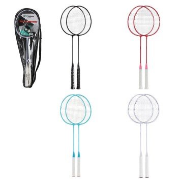 Фото1.Бадмiнтон (2 ракетки) в сумці-чохлі, білий