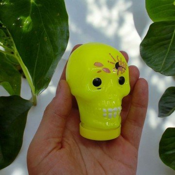 Фото1.Skull ТМ Lovin Antistress toy 100 ml/ Skull ТМ Lovin Іграшка-антистрес слайм череп 100 мл