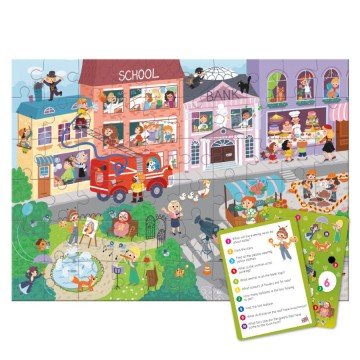 Фото1.Вімельпазл «Містечко професій»