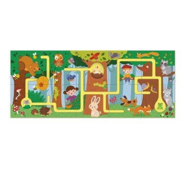 Фото1.Пазл-лабіринт «Моя мандрівка лісом»