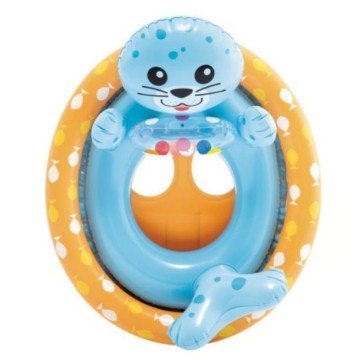 Фото1.Надувний круг-плотик 