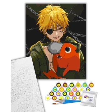 Фото1.Картина по номерах 