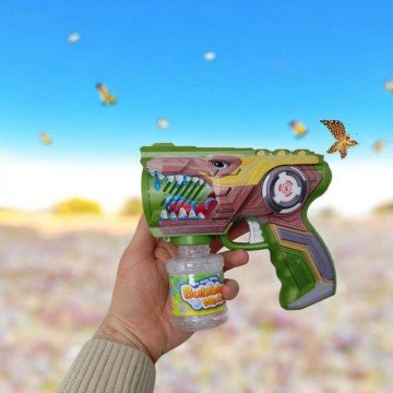 Фото1.Пістолет з мильними бульбашками 