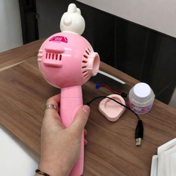 Фото1.Установка з мильними бульбашками 