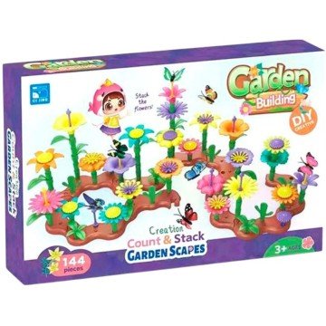 Фото1.Конструктор Garden Building квіти 144 дет