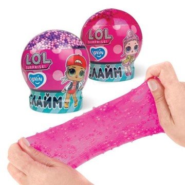 Фото1.Іграшка-антистрес слайм з кульками, 210 мл L.O.L. Surprise! куля Lovin, мікс, 1 штука