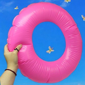 Фото1.Надувний круг для плавання Май Мелоді та Куромі вид 1