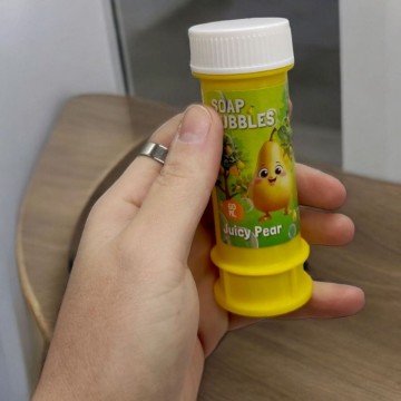 Фото1.Бульбашки мильні «Груша». Об’єм 60 мл