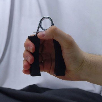 Фото1.Еспандер металевий, мікс кольорів, 1 штука