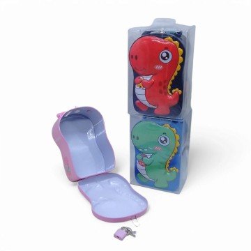 Фото1.Скарбничка дитяча, металева 