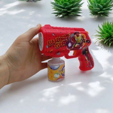 Фото1.Пістолет з мильними бульбашками 