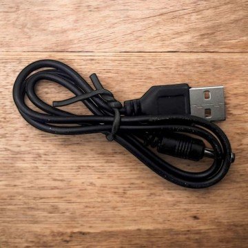 Фото1.Вентилятор (вбудований акумулятор, USB) жовтий MIC (264040)