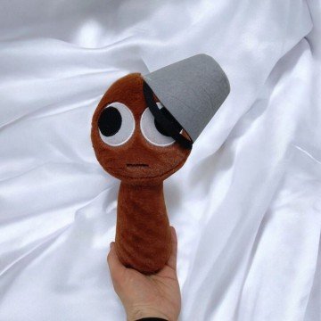 Фото1.М'яка іграшка Спрункі (Sprunki) 26 см (коричнева)