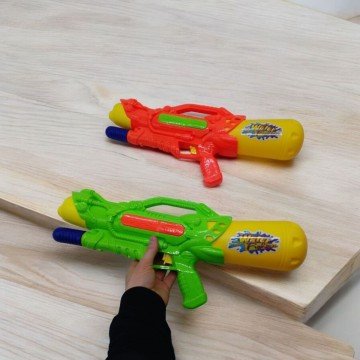 Фото1.Водний пістолет, помповий механізм, (48 см) салатовий