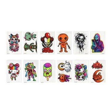 Фото1.Набір тату Чарівний світ, 5 штук