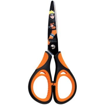 Фото1.Ножиці  дитячі з гум. вставками, малюнок на лезах, 13см NR