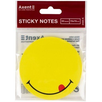 Фото1.Блок паперу з клейким шаром, Smile, 70х70мм,50арк