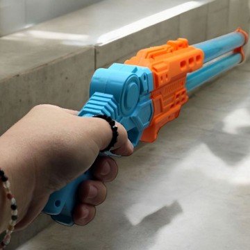 Фото1.Водна рушниця з накачуванням, 59 см (блакитна)