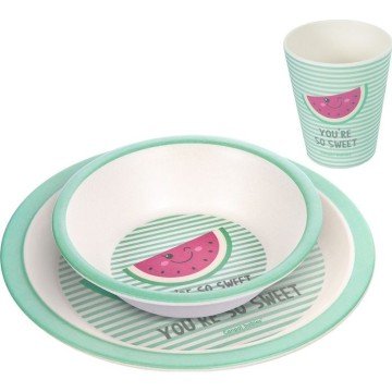 Фото1.Набір посуду бамбукового 