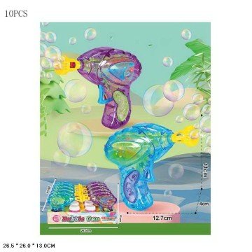 Фото1.Пістолет з мильними бульбашками (13 см) ціна за 10 штук