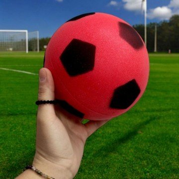 Фото1.Мʼяч поролоновий (діаметр - 13 см) зелений