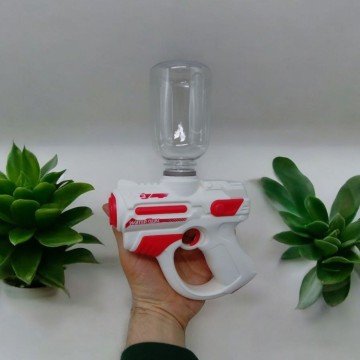 Фото1.Водний пістолет електричний, акумулятор (синій)