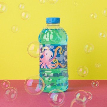 Фото1.Бульбашки мильні (розчин) 