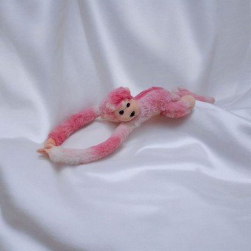 Фото1.Іграшка м'яка кричаща Мавпа кольорова 60 см, звук (МІКС КОЛЬОРІВ)