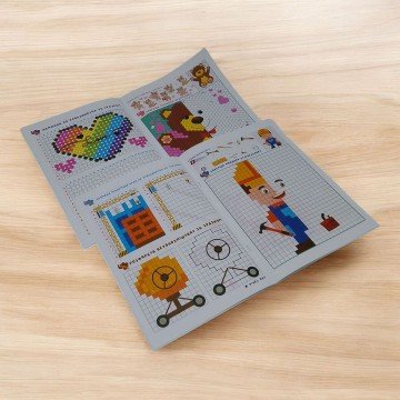 Фото1.Піксельна розмальовка 