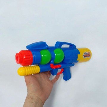 Фото1.Водний пістолет з накачкою, 37 см (синій)