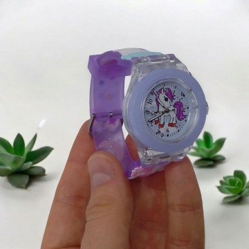 Фото1.Годинник дитячий (аналоговий, силіконовий регульований ремінець, підсвітка)