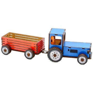 Фото2.Деревʼяний 3D конструктор 