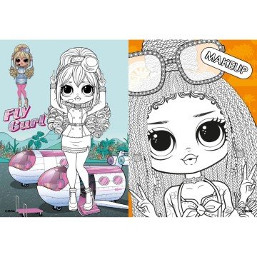 Фото1.Книжка-розмальовка зі стікерами 