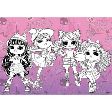 Фото1.Книжка-розмальовка зі стікерами 